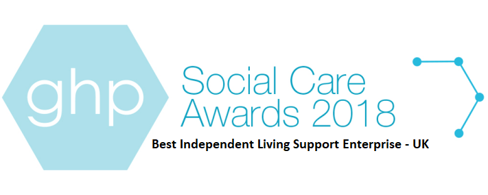 Social Care Award 2018 for Best Independent Living Support Enterprise